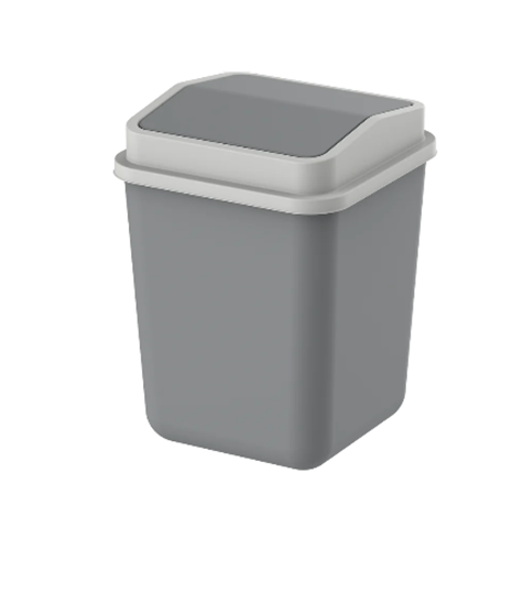 Picture of Cosmoplast - Swing Bin, 15L - 27 x 27 x 34 Cm