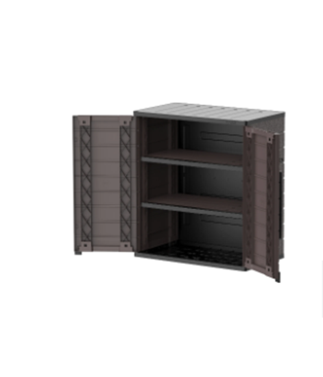 Picture of Cosmoplast - Vertical Storage Short Cabinet - 81 x 47 x 90 Cm