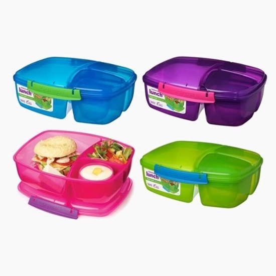 Picture of Sistema - Lunch Box, 1.65L - 21.9 x 18.6 x 7.7 Cm