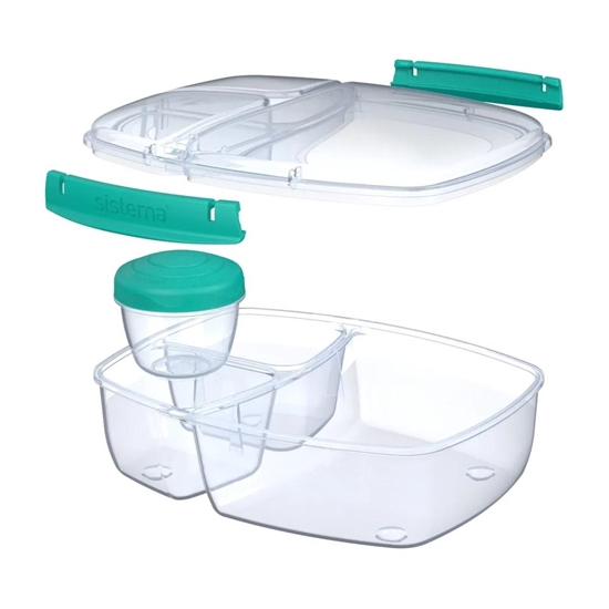 Picture of Sistema - Lunch Box, 1.65L - 21.9 x 18.6 x 7.7 Cm