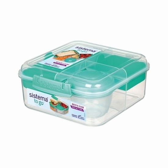 Picture of Sistema - Lunch Box, 1.25L - 16.8 x 18.6 x 7.7 Cm