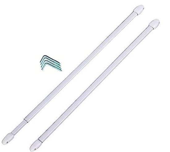 Picture of 2 x Curtain Rods Extendable - 60 to 80 Cm