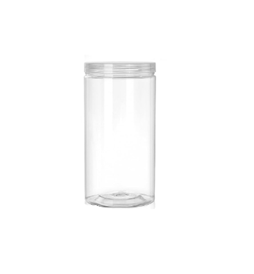 Picture of Round Plastic Jar, 1L