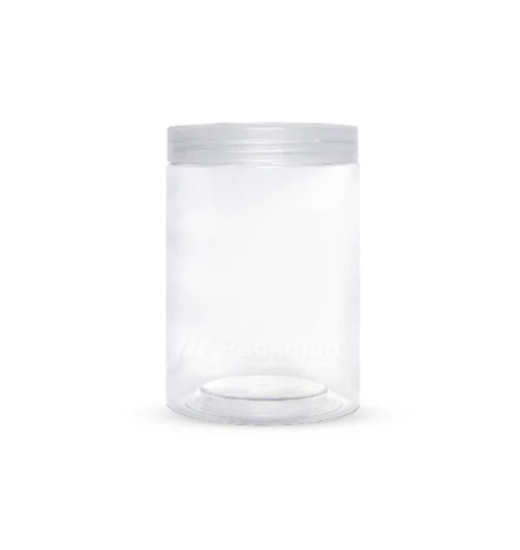 Picture of Round Plastic Jar, 1L